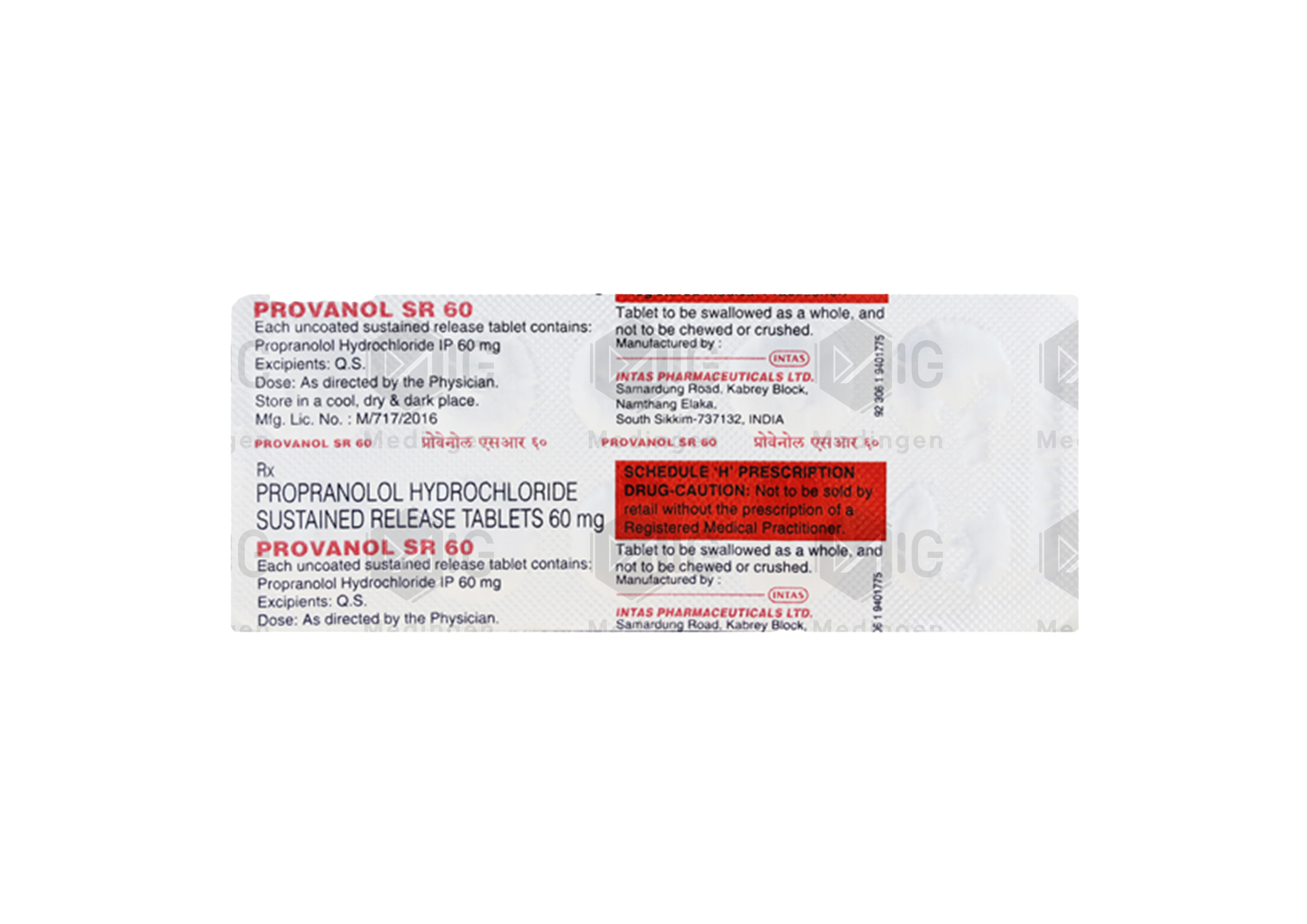 PROVANOL SR 60